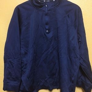 Tek Gear Dry-Tek Blue Performance Fleece-Lined L